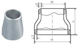 ANSI/ASME B16.9 Butt weld Concentric Reducer Manufacturer & Exporter